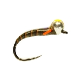 Fulling Mill Croston's Classic Buzzer Yellow Spot Olive - Angling Active