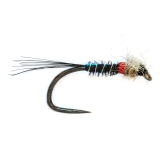 Fulling Mill Jenkin’s Black & Pearl Muskins Barbless - Angling Active