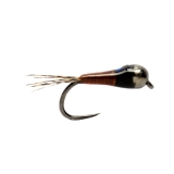 Fulling Mill Micro Perdigon Flashback Brown Barbless - Angling Active
