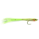 Fulling Mill Softy Sandeel Chartreuse and White - Angling Active