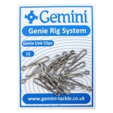 Gemini Genie Link Clips - Rig Components Sea Fishing