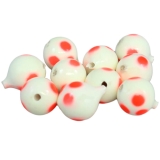 Gemini Genie Spotted Glow in the Dark Floating Beads - Sea Fishing Rig Components