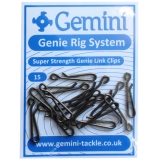 Gemini Genie Super Strength Link Clips - Rig Components Sea Fishing