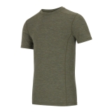 Hoggs of Fife 100% Merino Wool Crew Neck Base Layer Short Sleeve - Angling Active