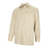 Hoggs of Fife Micro Fleece Lined Shirt Birch - Fishing Outdoor Clothing