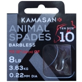 Kamasan Animal X-Strong Hooks To Nylon - Coarse Fishing Spade Hooks