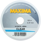 Maxima 100m Clear Monofilament - Monofilament Fishing Line - Fishing Gut 