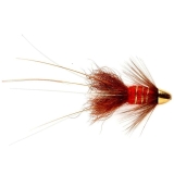Fulling Mill Red Frances Conehead Tube Fly - Angling Active