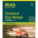 RIO Technical Euro Nymph Tapered Leaders - Fishing Lines