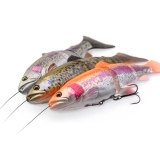 Savage Gear 4D Line Thru Trout Lures - Predator Fishing Soft Baits