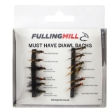 Fulling Mill Must Have Diawl Bachs - Fly Fishing Flies