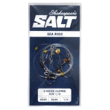 Shakespeare Salt 2 Hook Clipped Rig - Sea Fishing Rigs