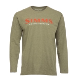 Simms Logo LS Shirt - Angling Active
