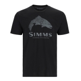 Simms Wood Fill Trout T-Shirt - Fishing Clothing