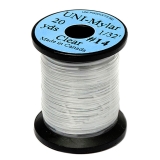 UNI Clear Mylar Tinsel Thread - Fly Tying Materials