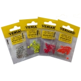 Veniard Hot Colour Brass Beads - Fly Tying Materials