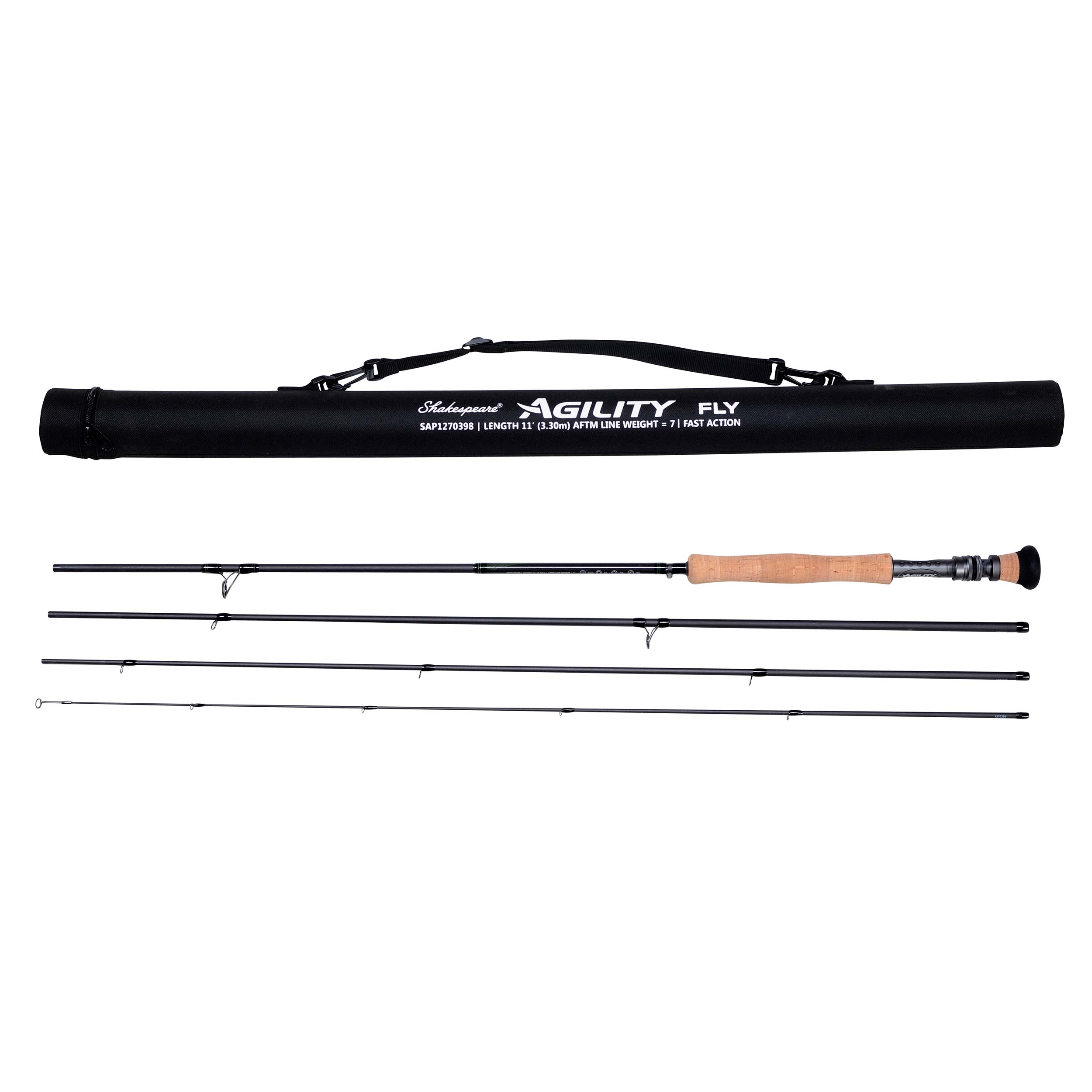 Shakespeare Agility Fly Rod - Single Handed Trout Fly Fishing Rods