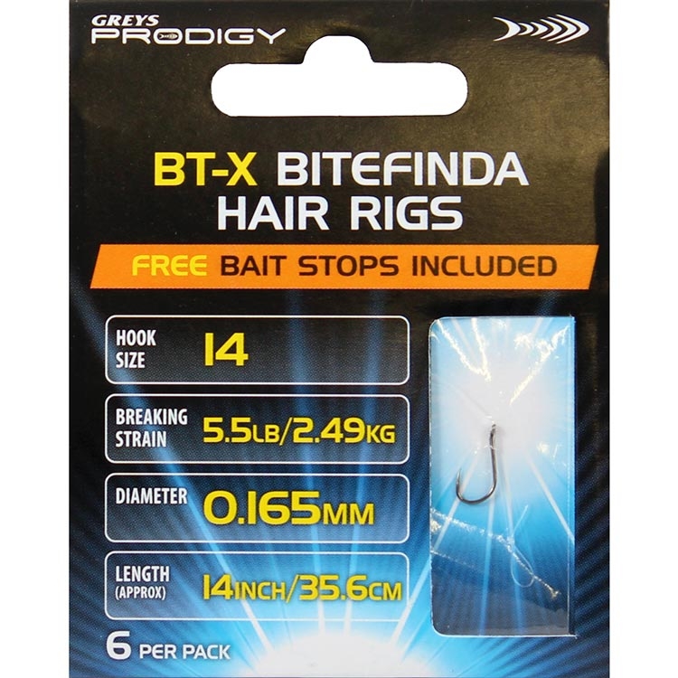 Greys Prodigy BT-X Bitefinda Hair Rigs