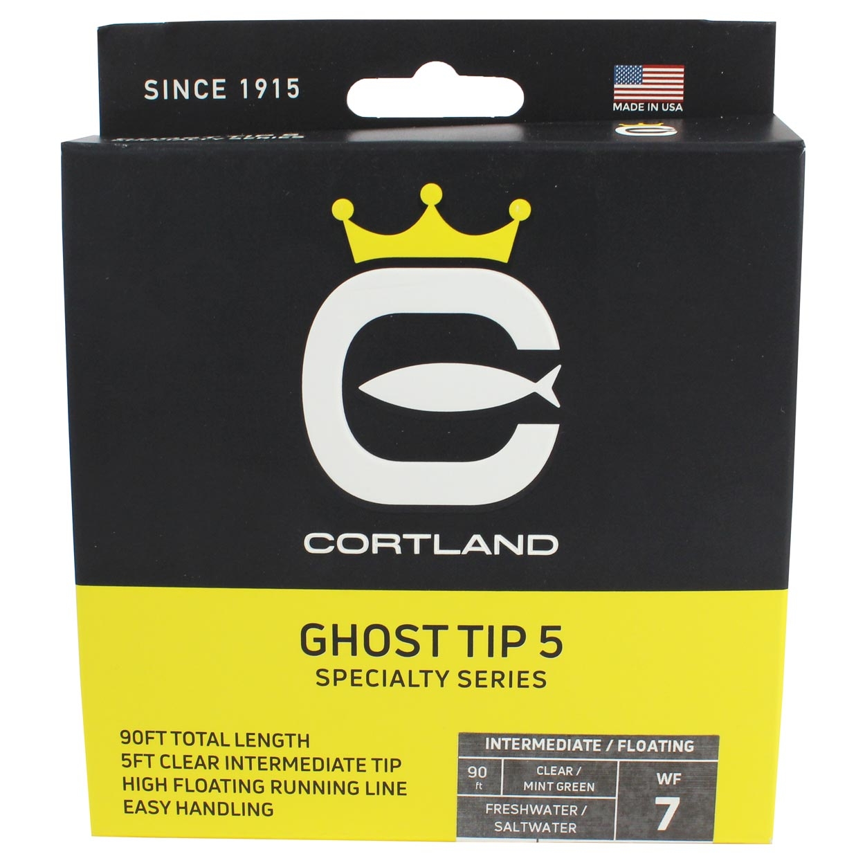 Cortland Precision Ghost Tip - Trout Fly Fishing Line