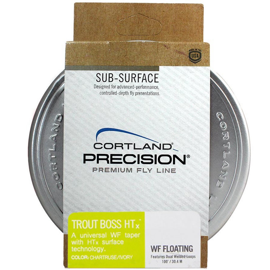 Cortland Precision Trout Boss HTx Fly Line - Fly Fishing Lines