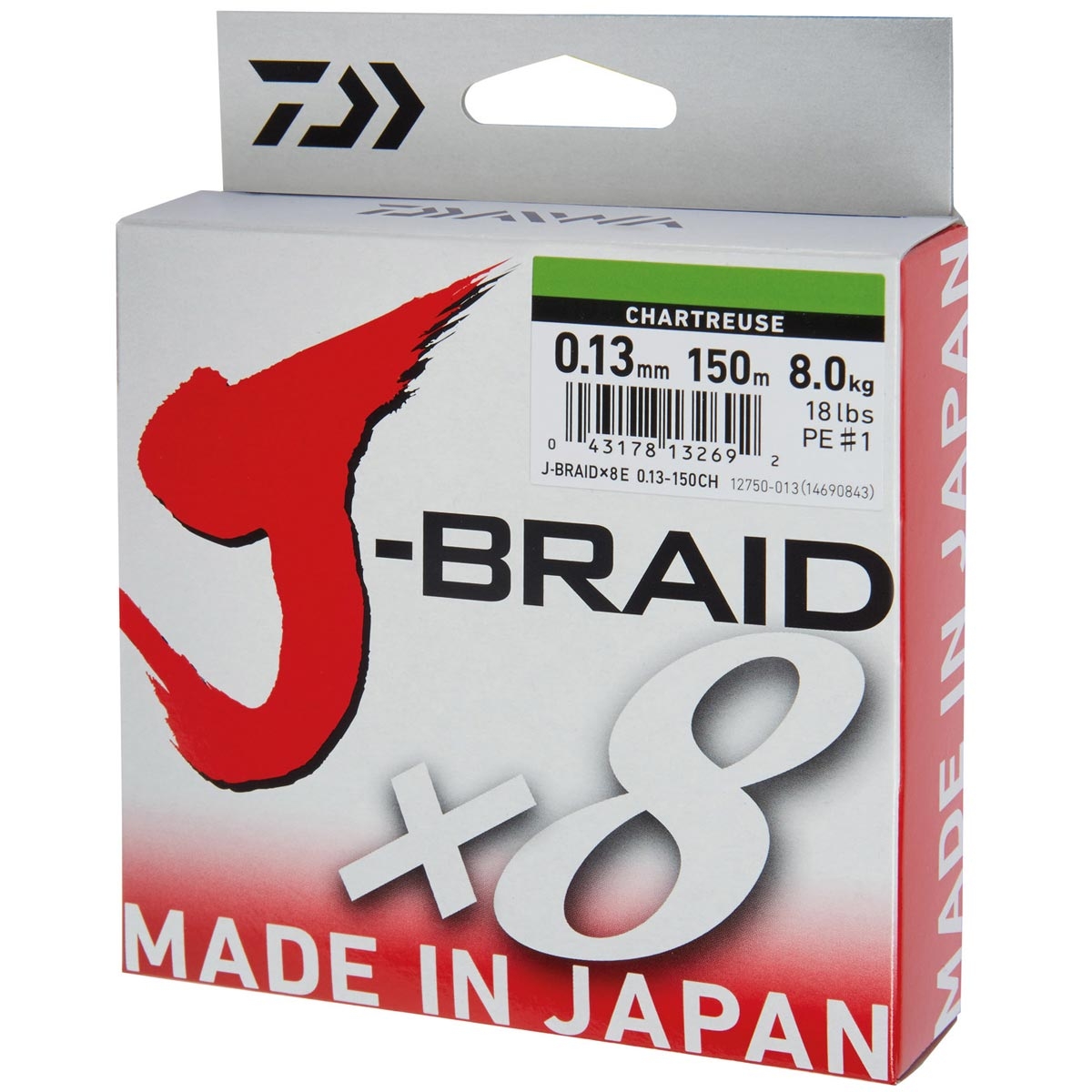 Daiwa J-Braid X8 Braided Line - Angling Active