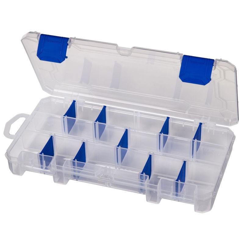 Tackle Box, Double Sided Plastic Fishing Storage Box, Lure Boxes with  Handle for Fishing Accessories Kit Fishing Storage Supplies Fishing Lure