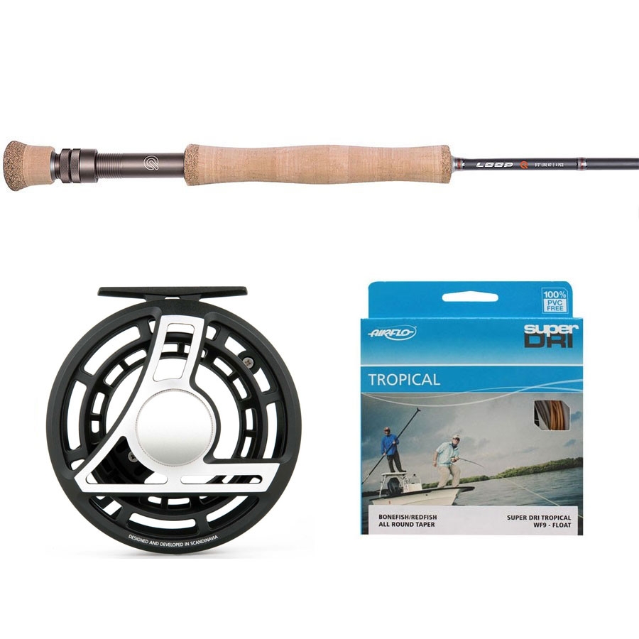 Loop Q Saltwater Fly Outfit - Sea Fly Fishing Combos Kits