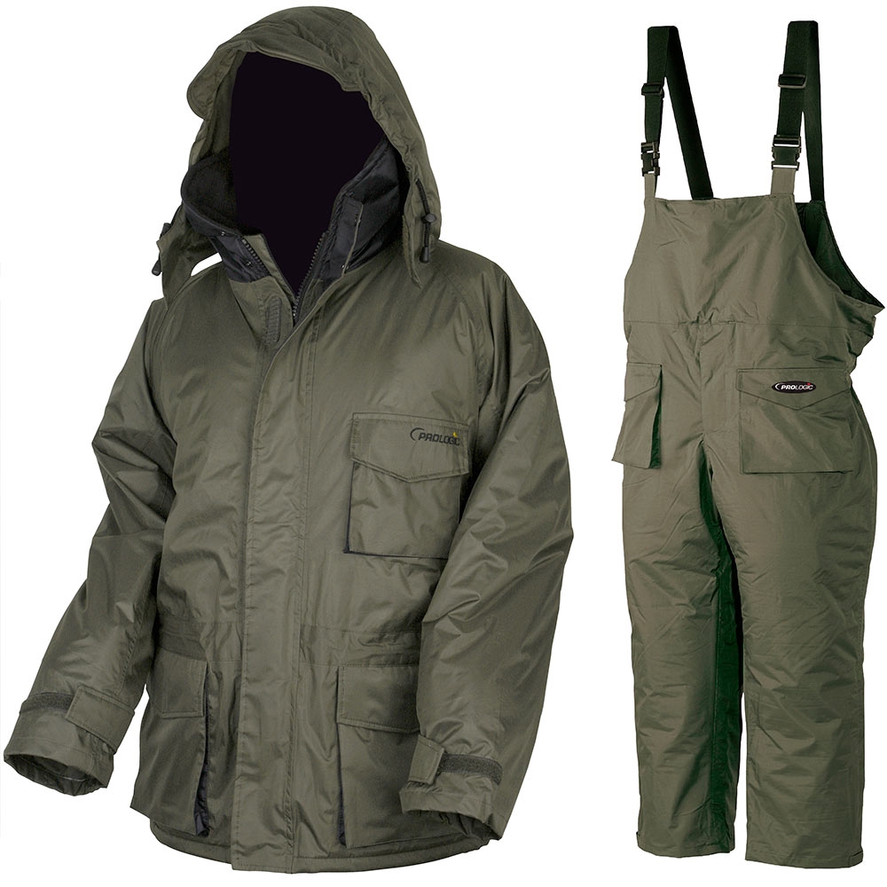 ProLogic 2 Piece Comfort Thermo Suit - Waterproof Fishing Jacket Bib and  Brace Combo