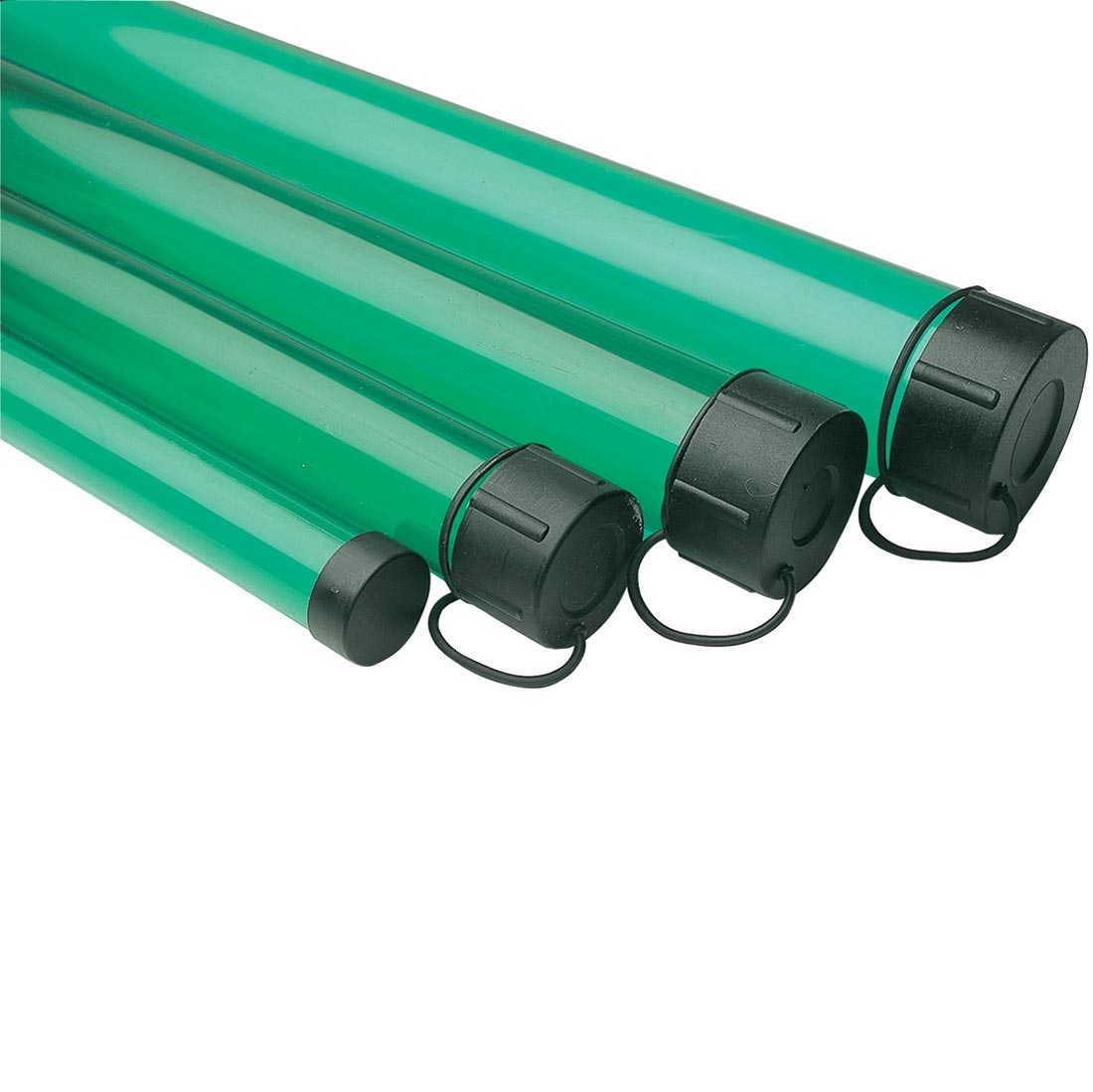 Leeda Green Plastic Rod Tube - Fishing Luggage