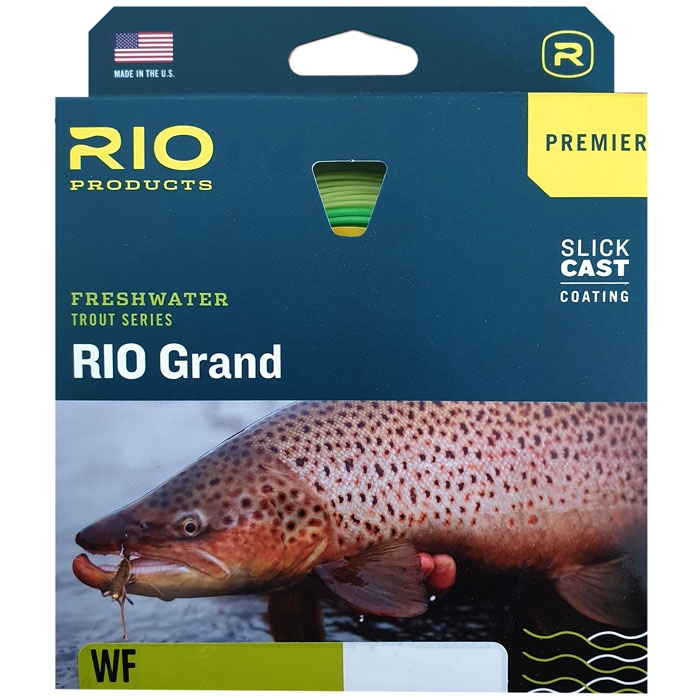 Rio Grand Premier Fly Line - Camo/Tan - WF7F