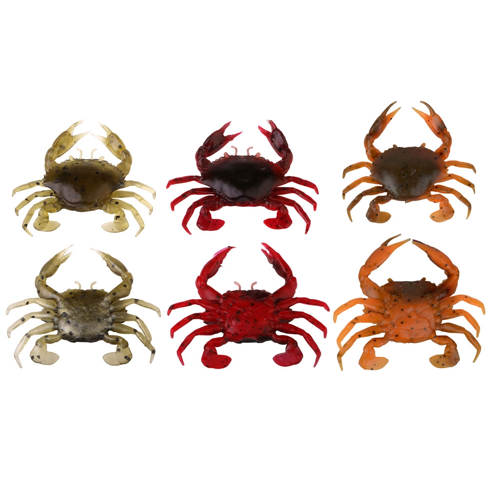 Savage Gear LB 3D Manic Crab Lures - Loose Body Soft Baits Sea Fishing
