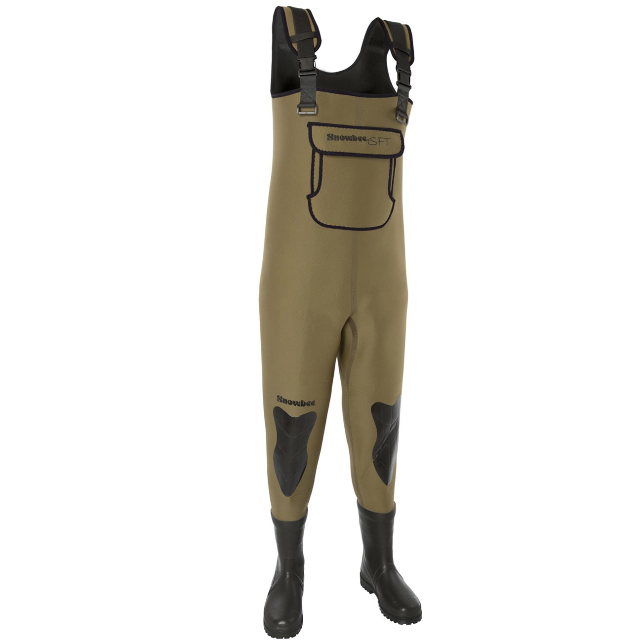 Snowbee SFT Neoprene Bootfoot Chest Waders - Breathable Fishing Wader