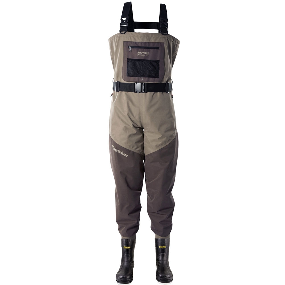 Snowbee Prestige ST Bootfoot Chest Waders - Breathable Fishing Wader