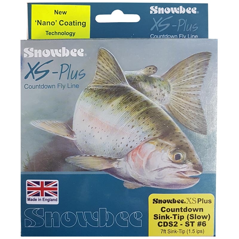 Snowbee XS Plus Nano Countdown Sink Tip Fly Line - Trout Fly Fishing Lines
