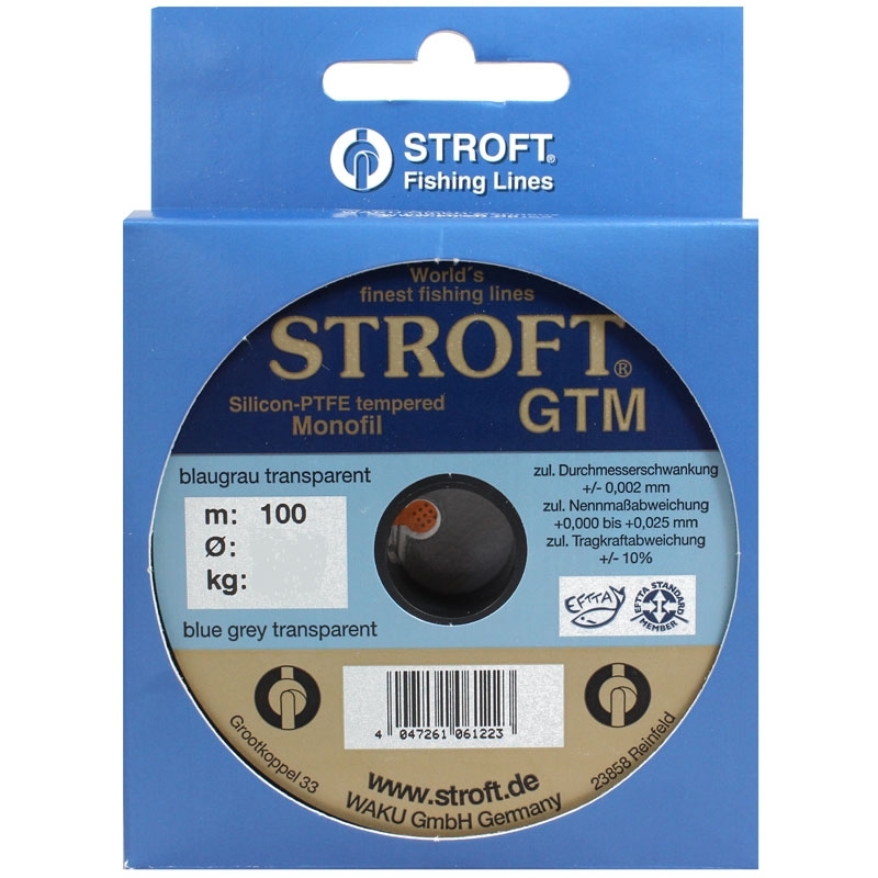 Stroft GTM Monofil - Abrasion Resistant Monofilament Fluorocarbon