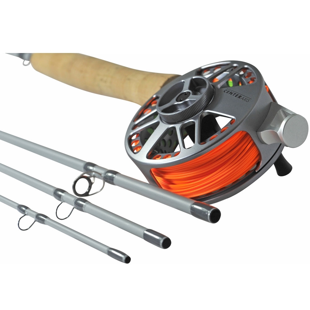 Waterworks Lamson Center Axis Fly Rod and Reel Kit - Fishing Outfits Combos