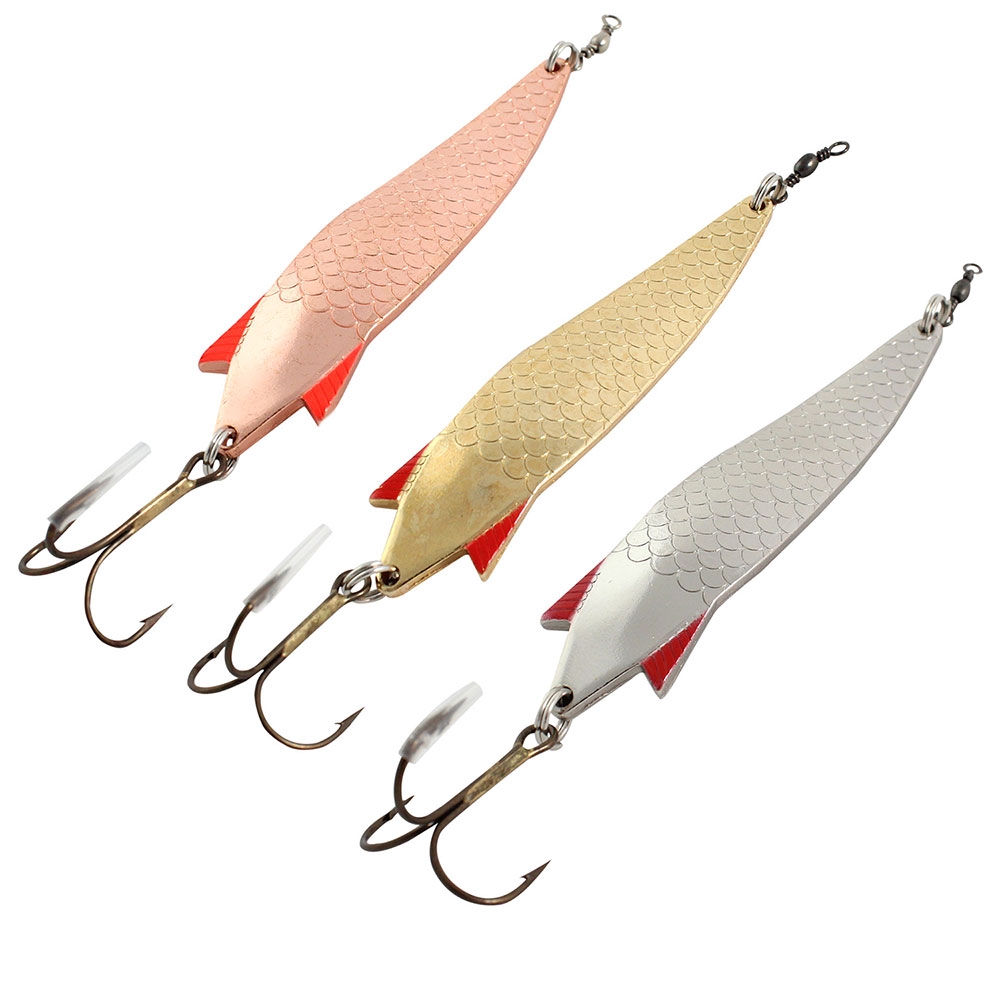 Sea Fishing Lure Set With Metal Jigs And Spoons 7g To 28g Shore