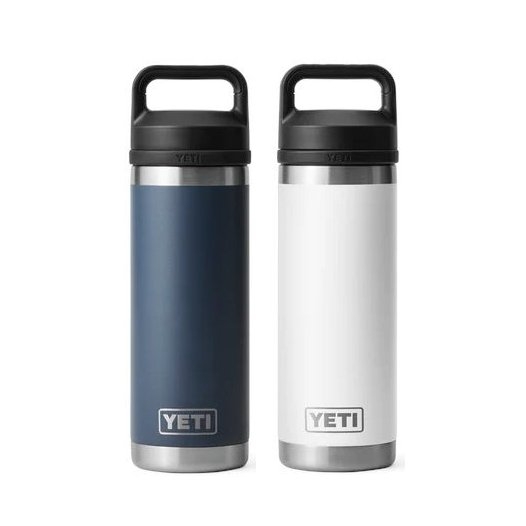 YETI Rambler 18-fl oz Stainless Steel Bottle with HotShot Cap at