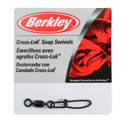 Fishing Berkley BB Cross-Lok Snap Swivel 