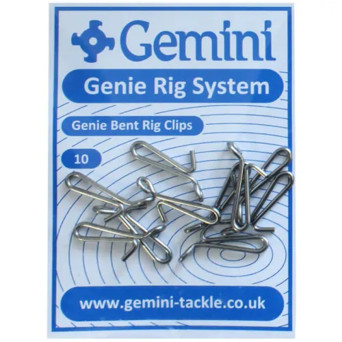 SEA FISHING GEMINI GENIE UP & OVER PULLEY CLIPS 