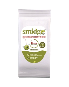 Smidge Insect Repellent Wipes - Outdoor Protection