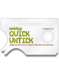 Smidge Quick Untick Card Insect Protection - Tick Remover Tools