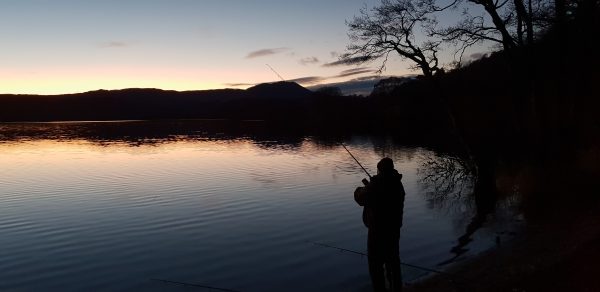 dusk pike fishing