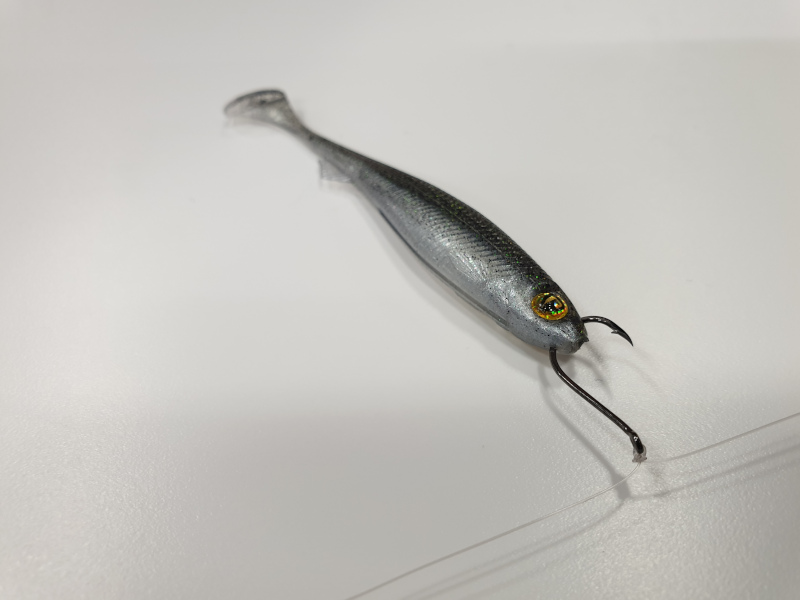 Nose hooked lure