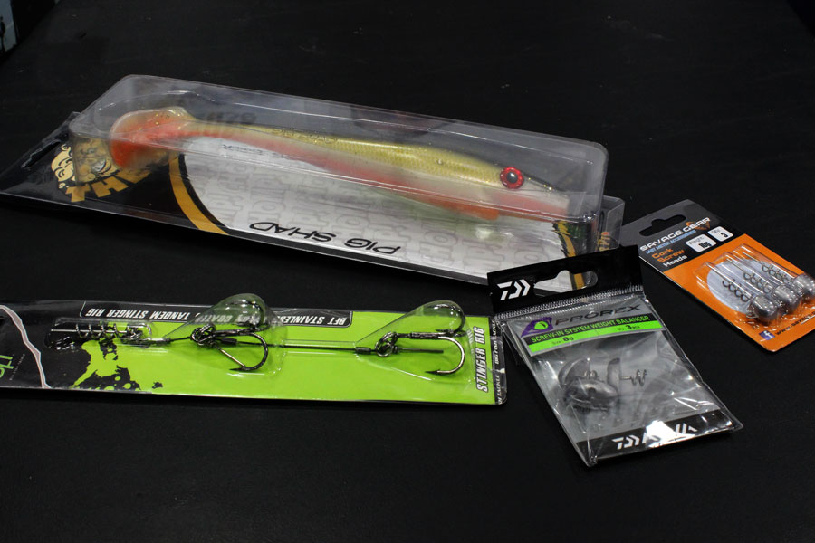 soft plastic lure and accessories 