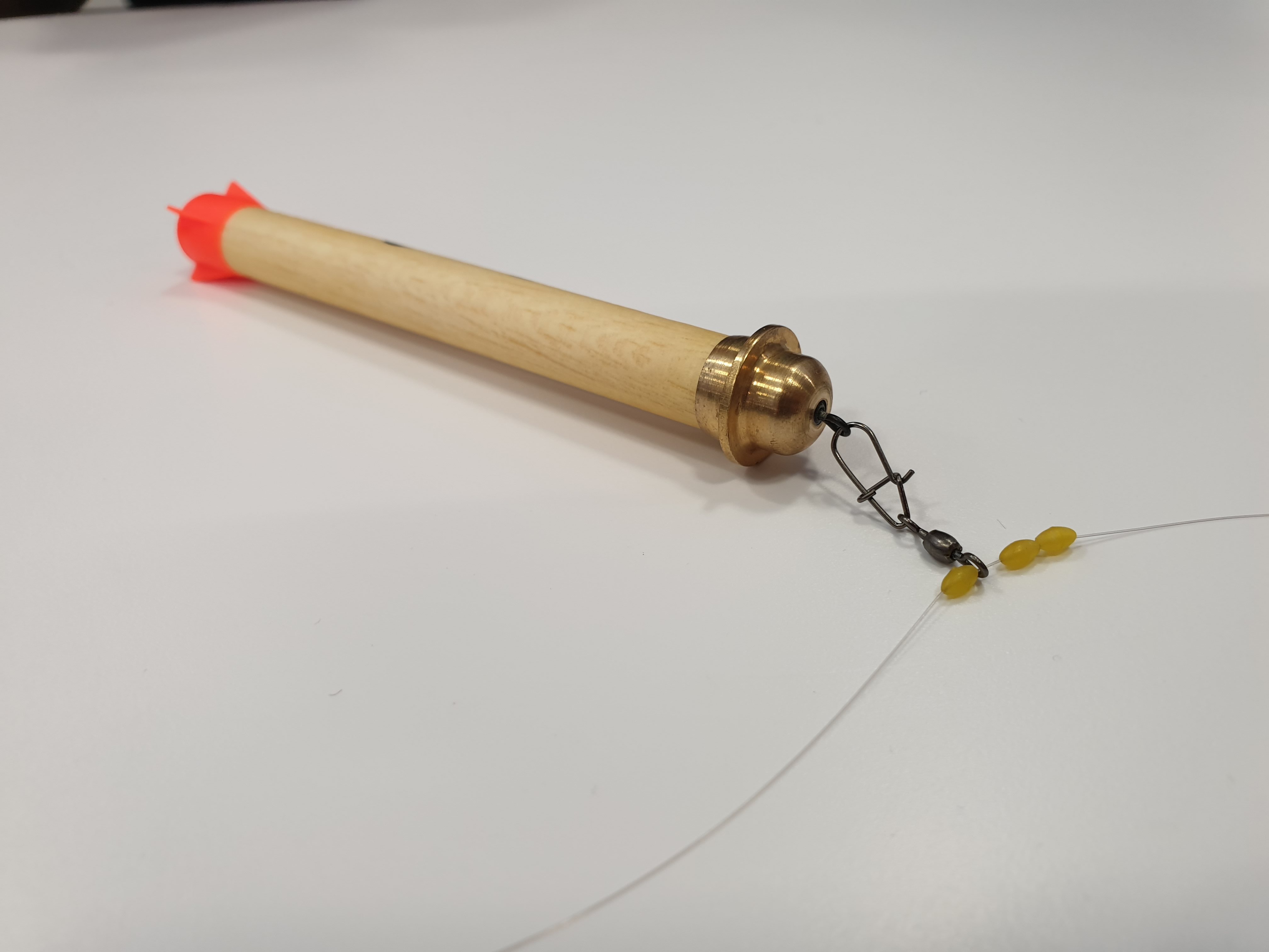 waggler adapter connected to float
