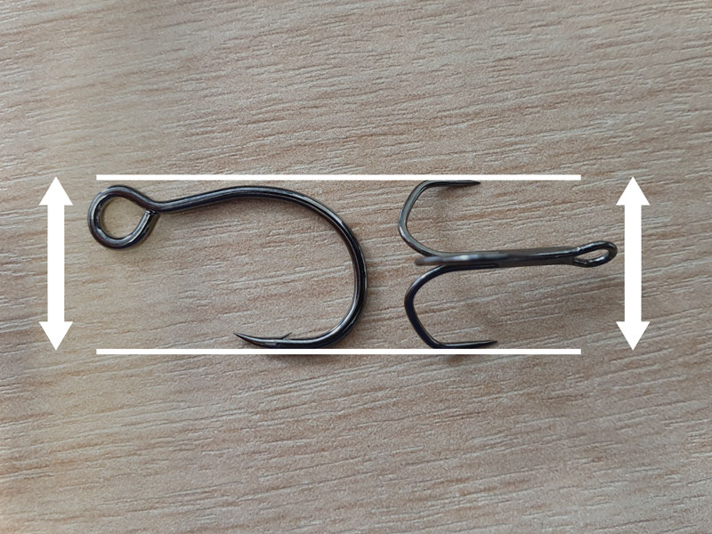 How to tie a regular hook with a treble hook for better fishing